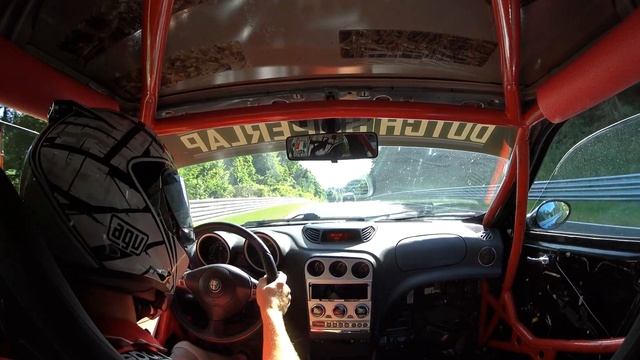 Alfa romeo 156 1 9 jtd 16V Nurburgring lap BTG 8:42 смотреть онлайн