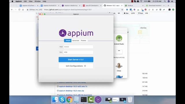 Appium Tutorials - Installing Appium GUI on MAC OSX смотреть онлайн