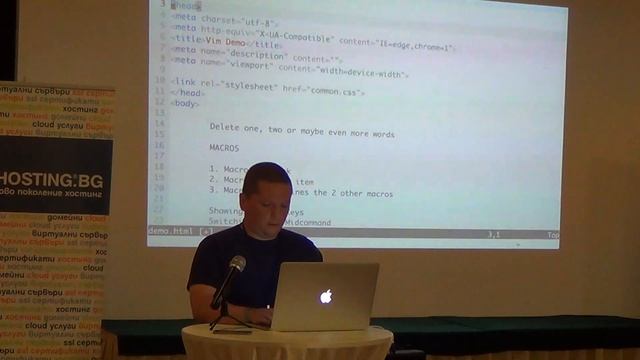 Lighting Talks: Vim смотреть онлайн