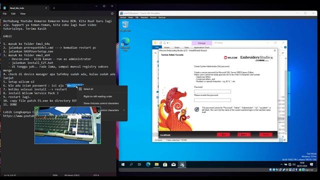 Cara Instal Wilcom E2 SP3 Windows 10 64Bit Lengkap Step By Step смотреть онлайн
