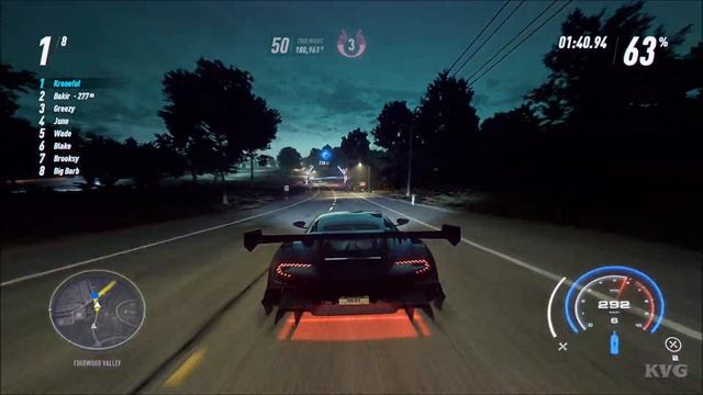 Need for Speed Heat - 1239 BHP Aston Martin Vulcan 2016 - Police Chase & Free Roam Gameplay HD смотреть онлайн
