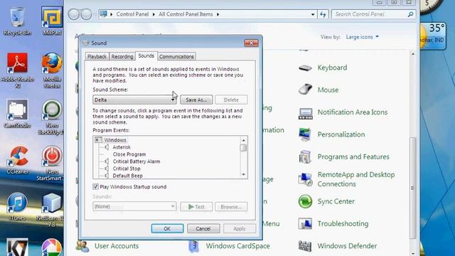 How to change windows sound Scheme смотреть онлайн