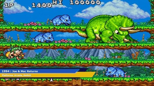 Evolution of Joe & Mac Games 1991-2022