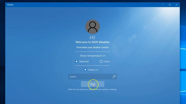 Windows 10 Local Weather and Live Tiles смотреть онлайн