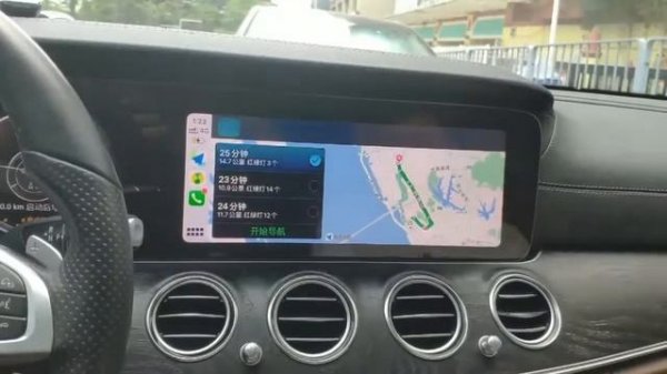 Wireless Carplay and Android Auto Retrofit Box for Mercedes Benz E Class W213 12 3 inch 2019 Model