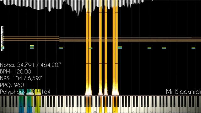 [Black MIDI] Красивая музыка (eng Beautiful Music)