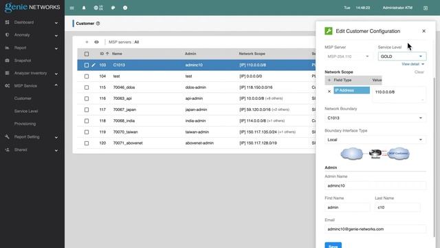 Managed Security Service Provisioning with GenieATM MSP Server смотреть онлайн