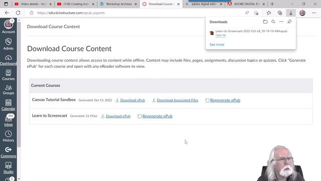 Exporting Your Canvas Course as an ePub File смотреть онлайн