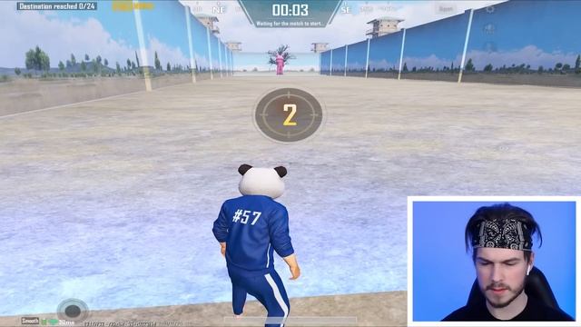 PANDA play PUBG SQUID GAME 😱🔥 смотреть онлайн