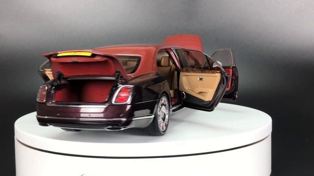 Un-Boxed: Almost Real Bentley Mulsanne Grand Limousine By Mulliner