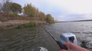 Спиннинг на Оке в Октябре. Рыбалка на Джиг Осенью на реке!