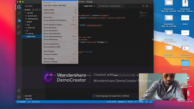 html editor for Mac - Visual Studio Code смотреть онлайн