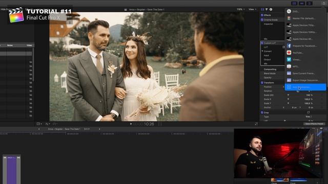 Tutorial Final Cut Pro #11 | Export și Preset în Compressor | Julius Paul (română) смотреть онлайн