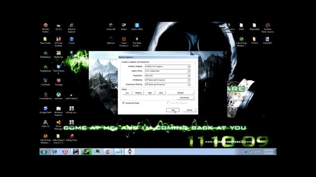 How to make skyrim run faster(windowed mode) смотреть онлайн