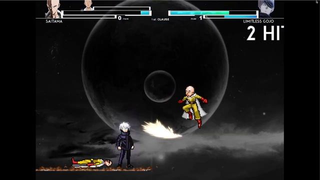 Saitama OP & Accurate Saitama VS Limitless Gojo In Jump Force Mugen