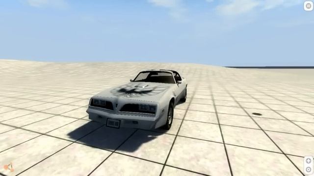 1977 PONTIAC TRANS AM  Crashtest  BeamNG.Drive + Downloadlink