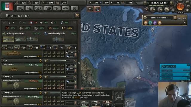 Hearts of Iron 4 Fascist Reign - Setting up in America! #16 смотреть онлайн