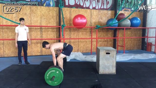 Jesus Angulo FITGAMES WOD1 смотреть онлайн