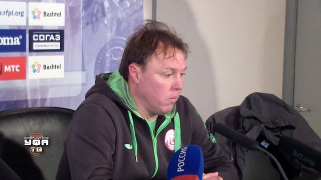 Уфа-Кубань 3:2. Пресс-конференция Игоря Колыванова и Леонида Кучука смотреть онлайн
