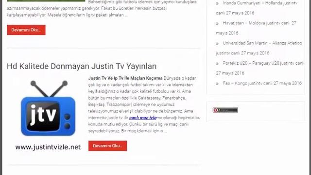 Justin Tv | Justintvizle.net