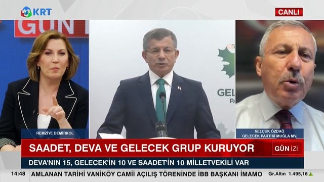 Saadet DEVA Gelecek Partisi Birleşecek mi? | Selçuk Özdağ | KRT Haber смотреть онлайн