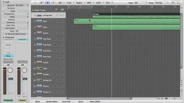 How to export midi files from Logic