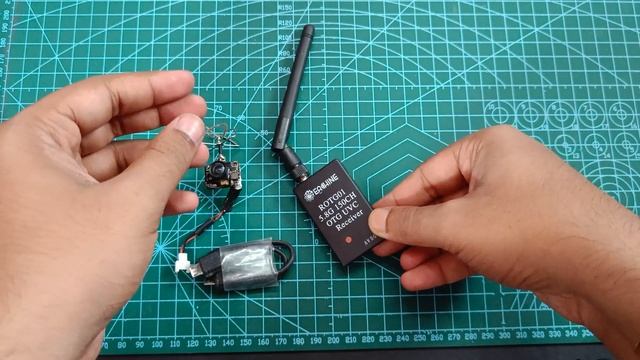 Setup Of Eachine TX03 FPV Camera & ROTG01 FPV Camera Receiver || FPV Camer || FPV Drone Camera.