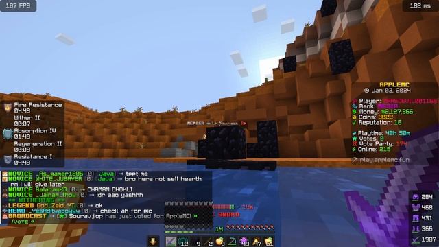 I Join Most Deadliest Server APPLE Mc || APPLE Mc Life Steal SMP смотреть онлайн