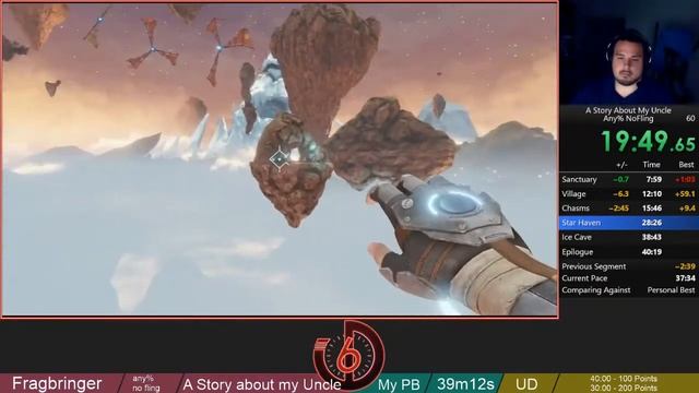 PB A Story about my Uncle in 37m46s any% NoFling смотреть онлайн