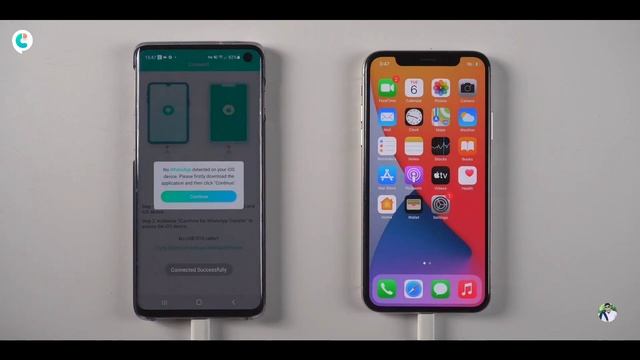 How to transfer WhatsApp messages from Android to iPhone without PC смотреть онлайн