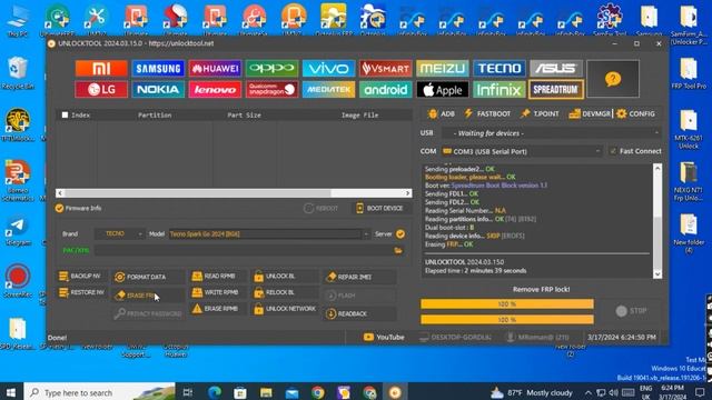 Tecno Spark Go 2024 FRP Bypass Android 13 unlock tool смотреть онлайн