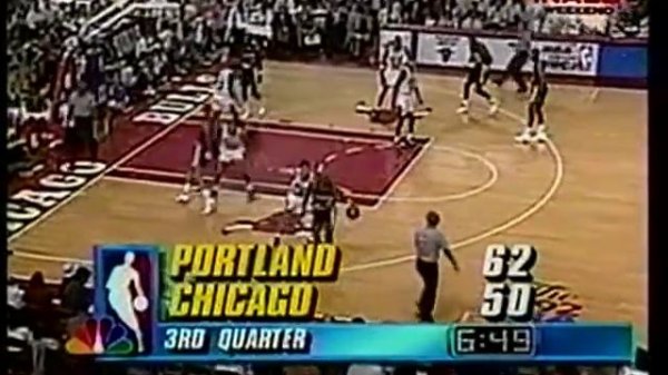 Bulls vs Blazers Game 6 of 1992 NBA Finals  Bulls 2nd Championship