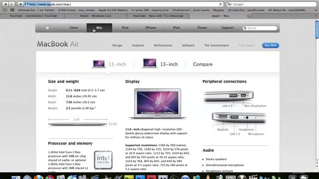 NEW MACBOOK AIR, ILIFE 11, OSX LION, FACETIME смотреть онлайн