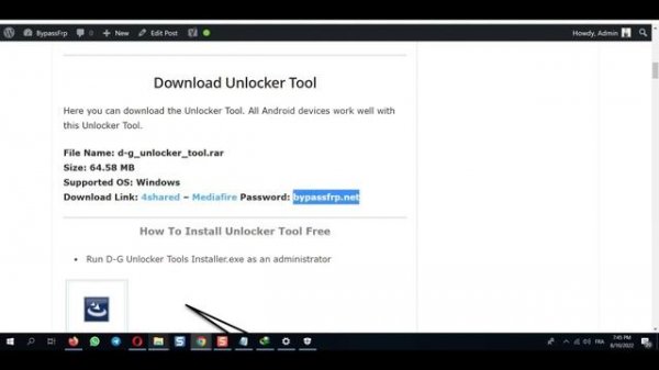 Unlocker Tool For Windows – Free D-G unlocker tools