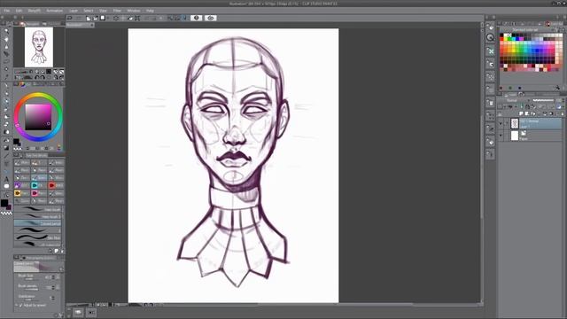Speedpaint [Clip Studio Paint] смотреть онлайн
