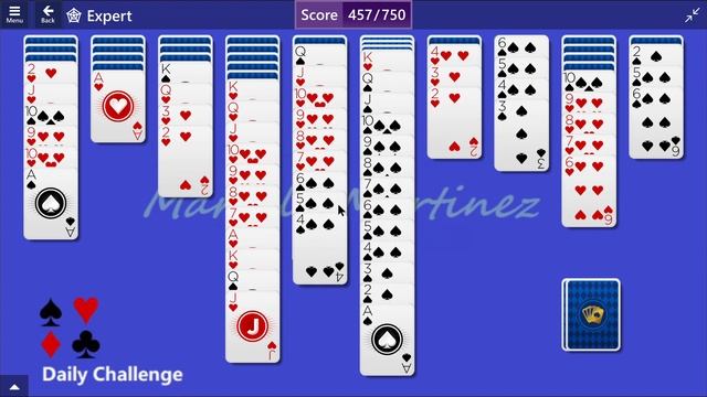 Microsoft Solitaire Collection | Spider Expert | February 16, 2024 | Daily Challenges смотреть онлайн