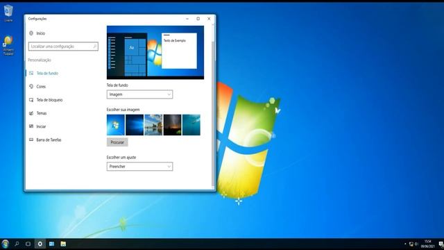 Como transformar o Windows 10 no Windows 7! смотреть онлайн
