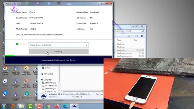 How to Unlock Apple ID Free iPhone 6s iCloud Bypass | 2020 IOS 14.1 | 100% смотреть онлайн