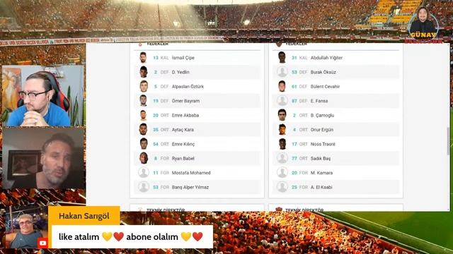 GALATASARAY HATAYSPOR | MORUTAN BİTTİ İDDİAASI | NELSON İLK 11'DE | FORVET DİAGNE MAÇ ÖNÜ | CANLI смотреть онлайн