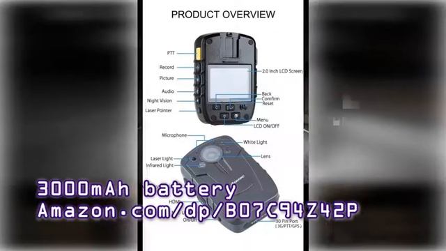 Meknic Q2 1296P Portable Security Guards Police Body Camera смотреть онлайн