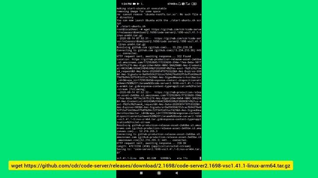 Vs code on Android | termux tutorial смотреть онлайн