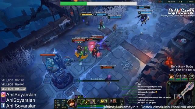 League of Legends Abonelerle Maç Keyfi ! Abone olmayı unutmayınız ! смотреть онлайн