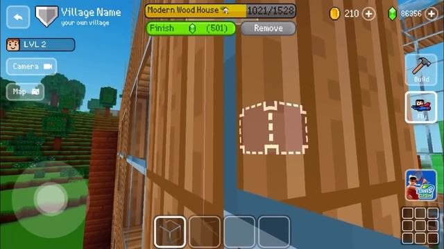 Block Craft 3D: Building Simulator Games For Free Gameplay #1288(iOS & Android)| Modern Wood House🏠 смотреть онлайн