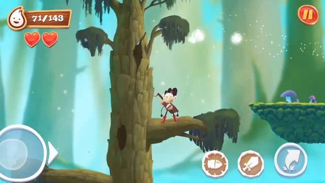 Spirit Roots Gameplay - Swamp - Level 1-3 смотреть онлайн