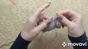 #Повязка спицами#Широкая повязка спицами#