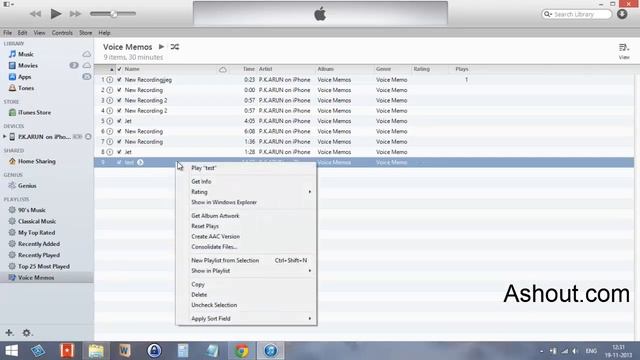 Copy Voice Memos using iTunes-Voice Memos App смотреть онлайн