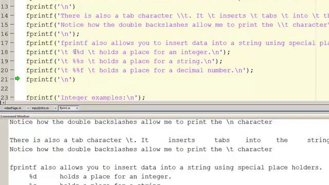 Strings: fprintf(), sprintf() and input() смотреть онлайн