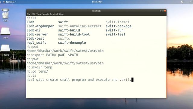 Swift on ubuntu 18 04 1, testing the installation смотреть онлайн