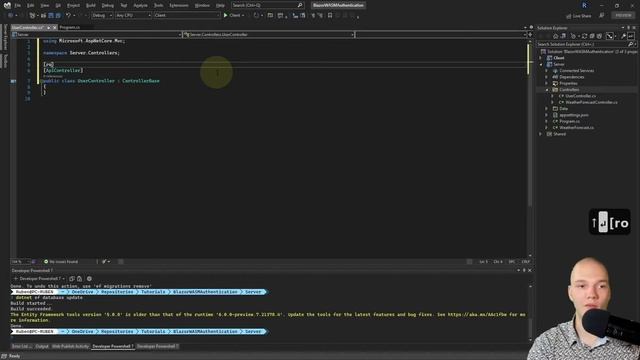 Blazor WebAssembly Authentication (Part 1: Back End) смотреть онлайн