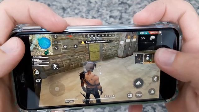 FREE FIRE NO MÁXIMO NO MODO SQUAD IPHONE 6 (IOS 12.4.8) смотреть онлайн